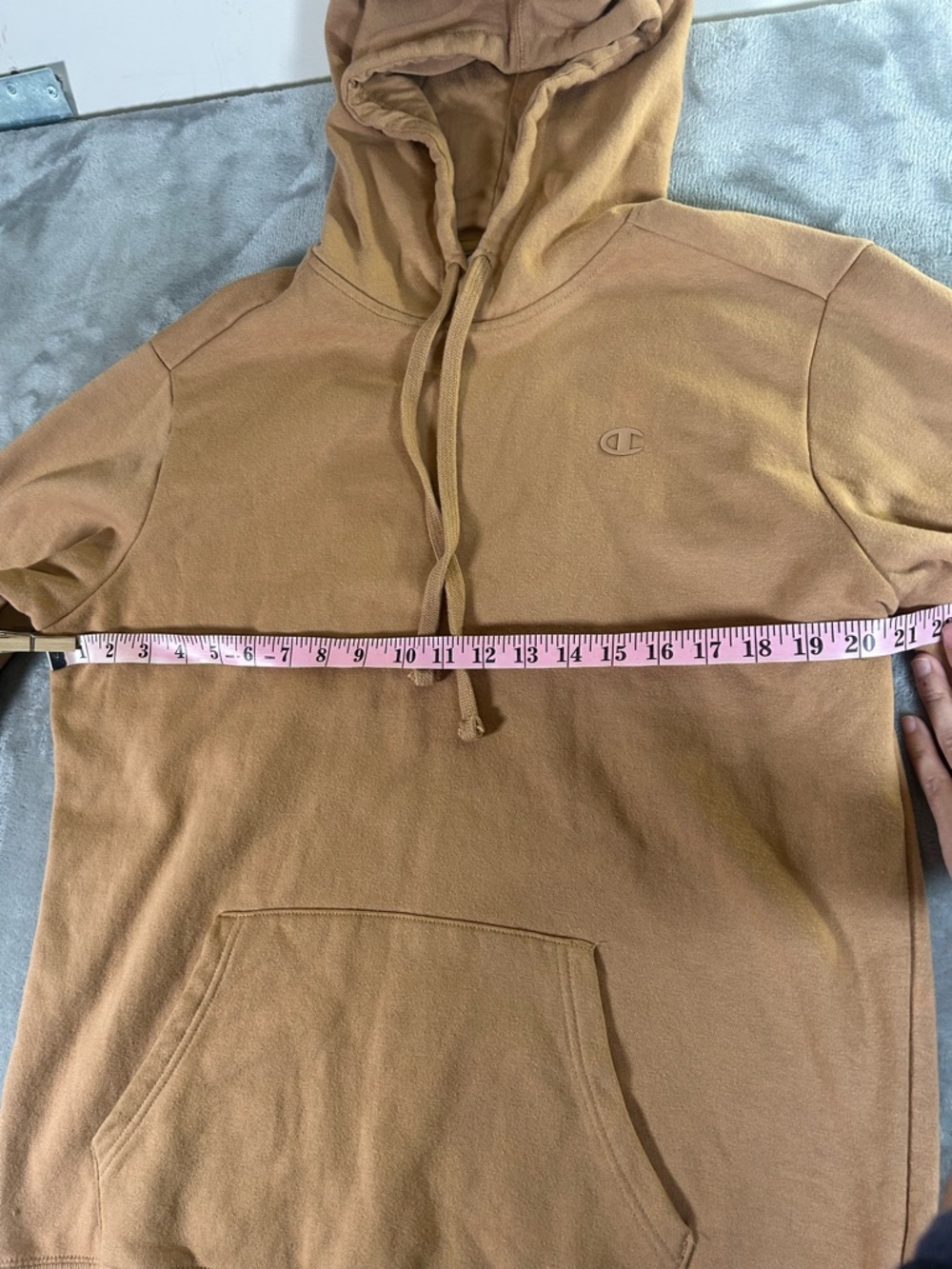 Champion Tan Drawstring Hoodie set - Picture 7 of 16